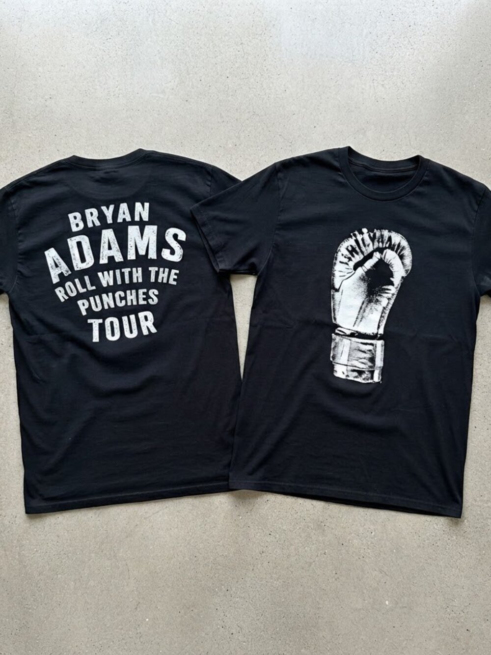 Bryan Adams Roll With The Punches Tour 2026 Black T-Shirt S-4XL